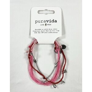 New Club PuraVida Bracelets "Happy Hearts" LOVE Valentine's Day Gift Charms